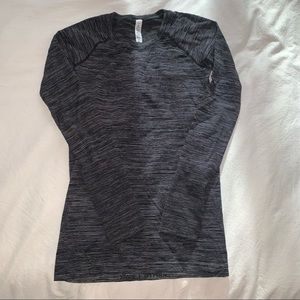 dark gray lululemon long sleeve